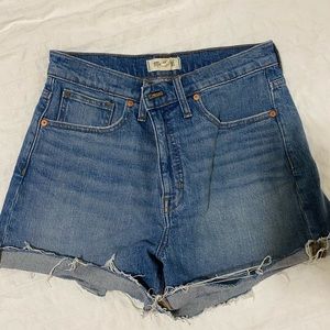Madewell denim shorts